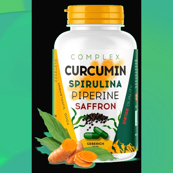 Curcumin Spirulina Piperine